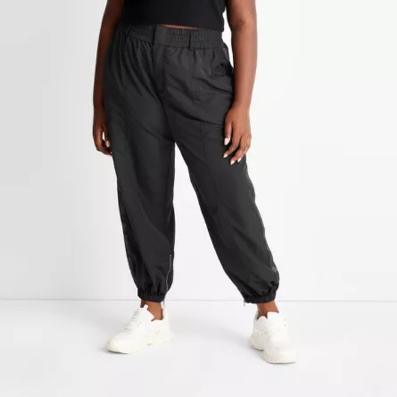 High-Rise Nylon Track Pants - Future Collective w/ Kahlana BB SOLD OUT ONLINE! - Picture 7 of 7
